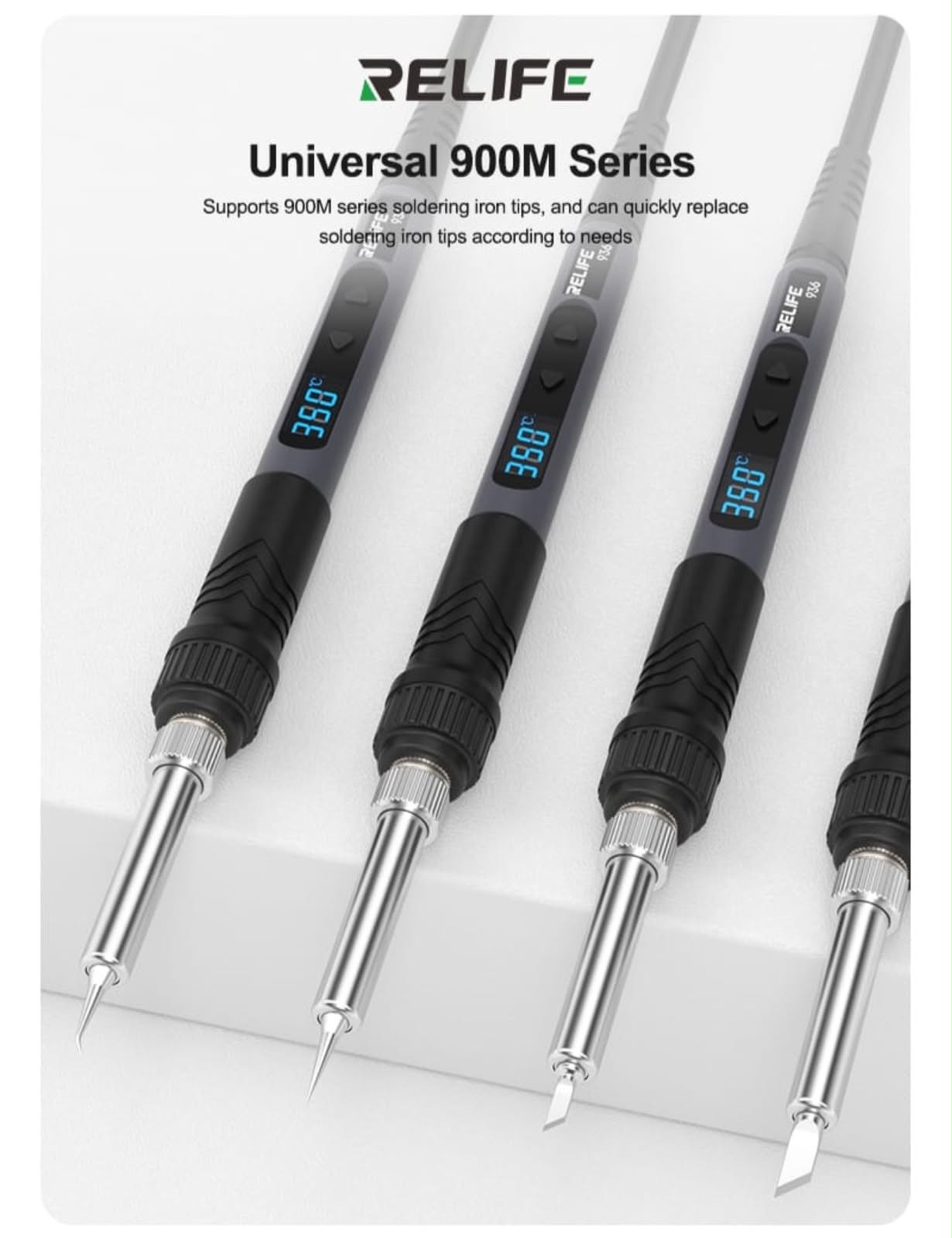 RELIFE Intelligent digital soldering iron goot – Image 3