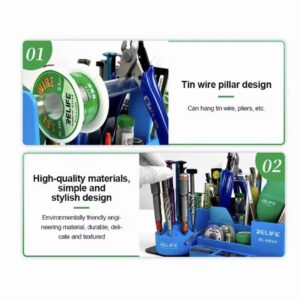Relife RL-001H Rotatable Multifunctional Electronic Component Tool Storage | Repair & Organizer Box